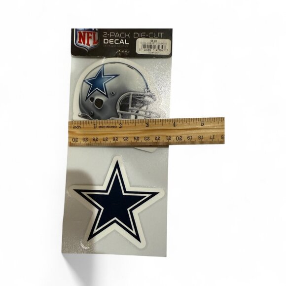 NFL 2-Pack Die-Cut Decal - DALLAS COWBOYS - Picture 3 of 3